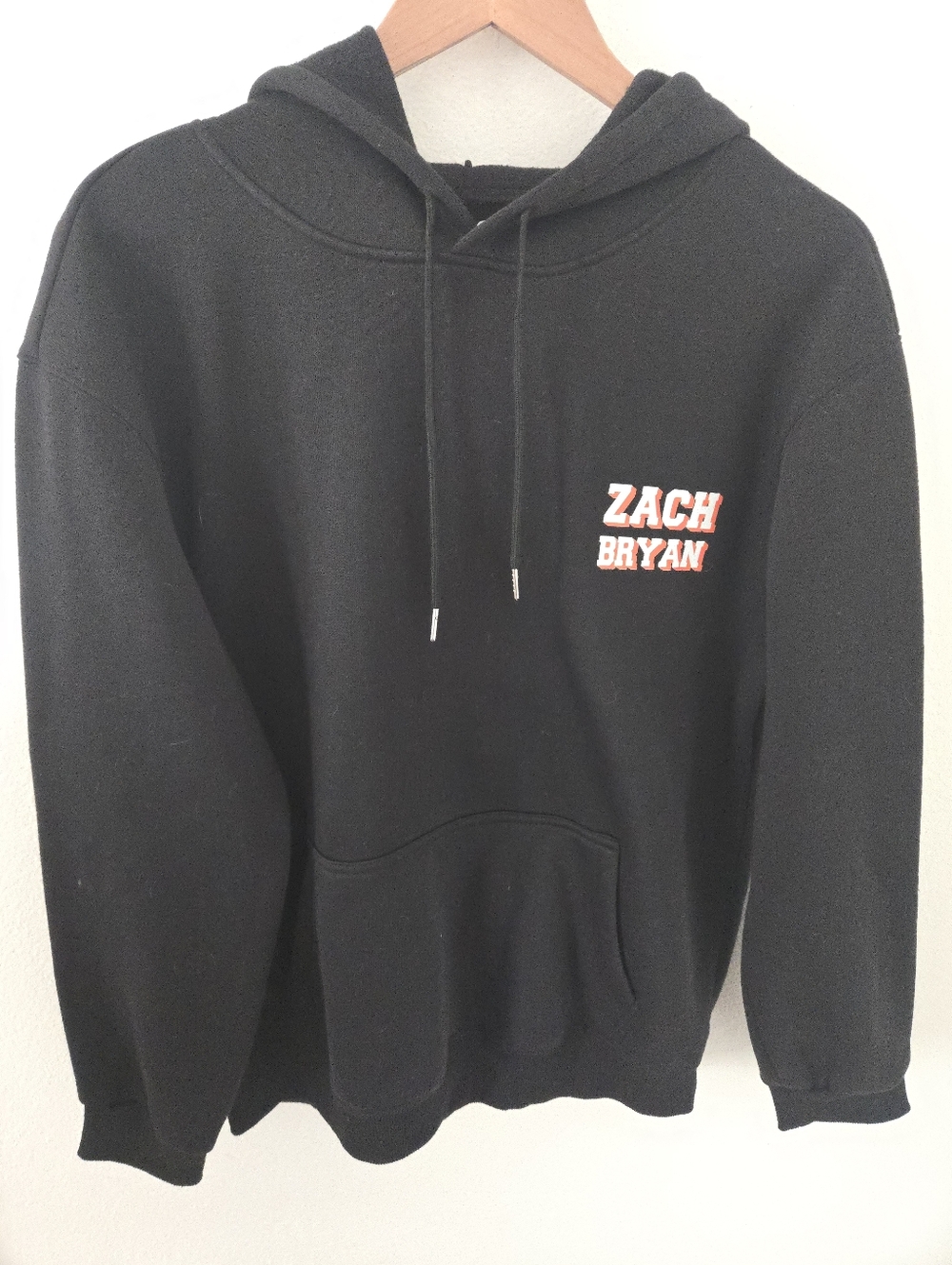Zach Bryan American Heartbreak Official Tour Merch Womens Large Hoodie Black - Picture 2 of 6